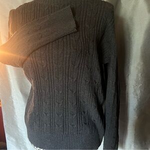 St John’s Bay cable knit sweater